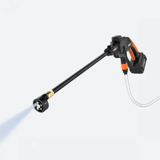Lavadora de Alta Pressão Portátil Worx Hydroshot WG620E com Bateria 20V