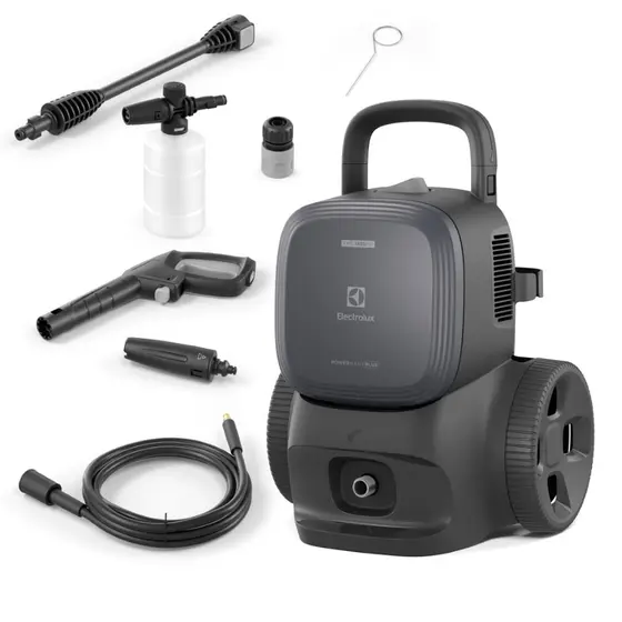 Lavadora de Alta Pressão Electrolux PowerWash 1500W 1850 PSI com Canhão de Espuma EWS1850P