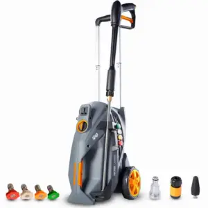 Lavadora de Alta Pressão WAP 5100 Turbo 2500W 2300 PSI 220V Cinza e Amarela Lavadora de Alta Pressão WAP 5100 Turbo 2500W 2300 PSI 220V Cinza e Amarela