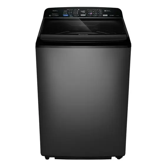 Lavadora de Roupas Panasonic 18 kg 9 Programas de Lavagem Titânio NA-F180P7T