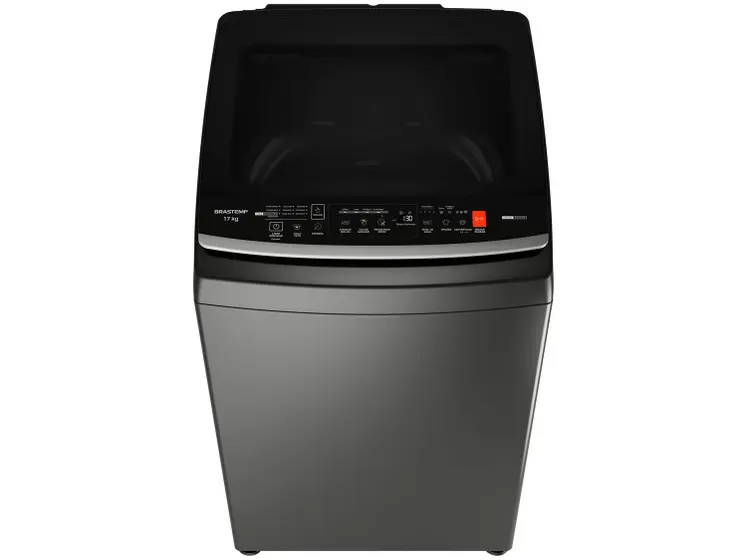Lavadora de Roupas Brastemp 17 kg 12 Programas Cinza BW17LTA