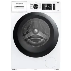 Lavadora de Roupas Brastemp Inverter 10 kg Cesto Inox 15 Programas Branca BNF10AB Lavadora de Roupas Brastemp Inverter 10 kg Cesto Inox 15 Programas Branca BNF10AB