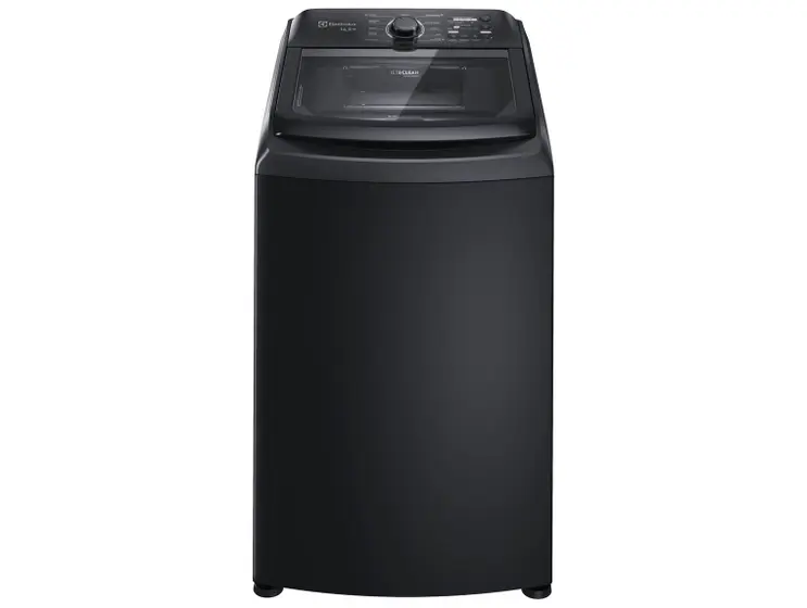 Lavadora de Roupas Electrolux 14,5 kg Cesto Inox 11 Programas Preta LEP15