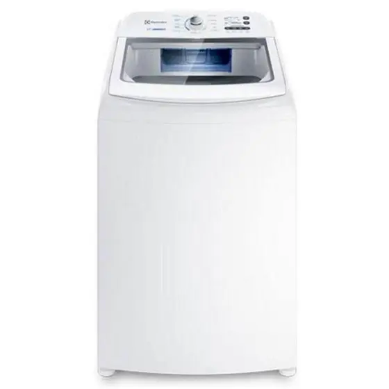 Lavadora de Roupas Electrolux 17 kg Cesto Inox Branco 220V LED17