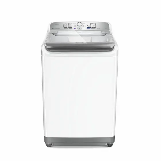 Lavadora de Roupas Panasonic 12 kg Lavagem Ciclone Branca 110V NA-F120B1