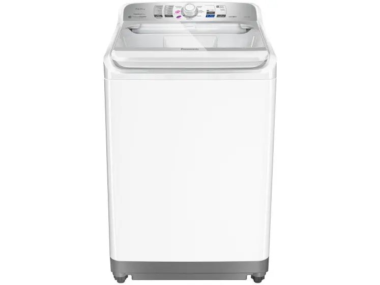 Lavadora de Roupas Panasonic 14 kg Cesto Inox 8 Programas Branca NA-F140B1