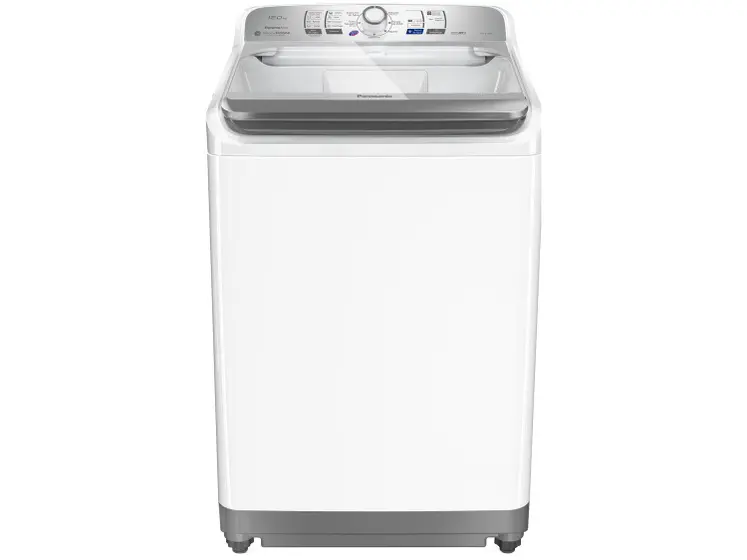 Lavadora de Roupas Panasonic 12 kg Cesto Inox 8 Programas Branca NA-F120B1WA