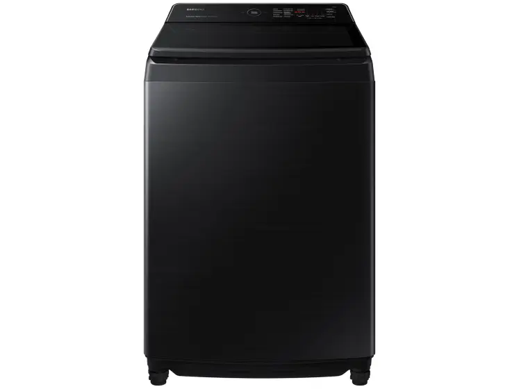 Lavadora de Roupas Samsung 17 kg Cesto Inox 10 Programas Black Caviar WA17CG
