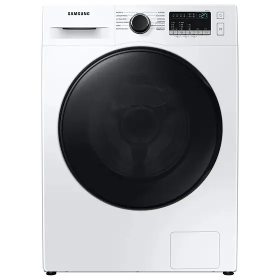 Lavadora de Roupas Samsung Digital Inverter 11 kg Porta Black Branca WW11T