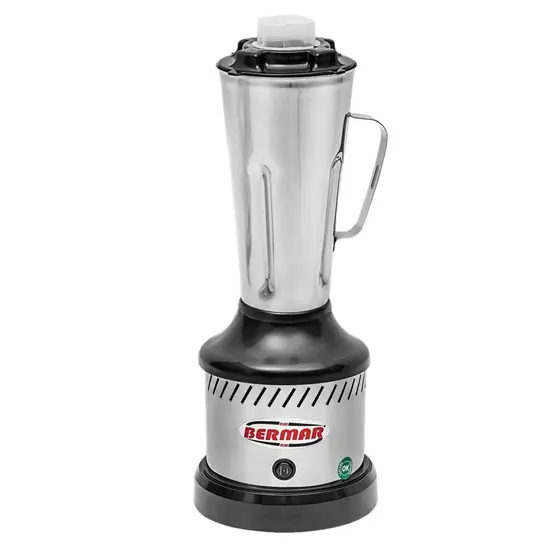 Liquidificador Bermar Alta Rotação Preto Copo Inox 2L BM-134 (220V)