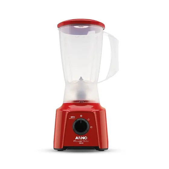 Liquidificador Arno Power Mix Vermelho 550W 2L 2 Velocidades LQ11 (127V)