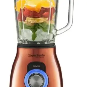 Liquidificador Gradiente Luxx Gold Copo de Vidro 1000W (220V)