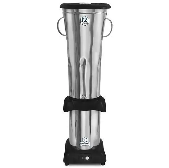 Liquidificador Industrial JL Colombo Baixa Rotação 12L