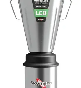 Liquidificador Industrial Skymsen Inox Baixa Rotação 8L LC8 (127V)