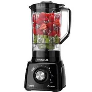 Liquidificador Mondial Turbo Filtro 500W 3 Velocidades L99FB