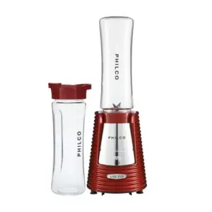 Liquidificador Philco Fit Retrô Vermelho 300W 600ml (220V)