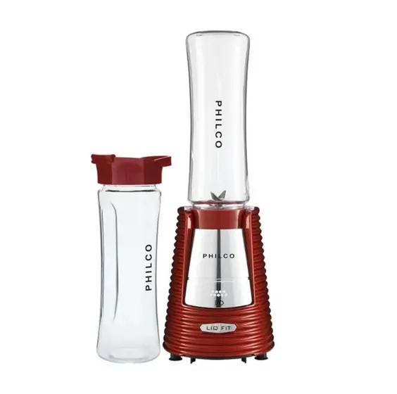 Liquidificador Philco Fit Retrô Vermelho 300W 600ml (220V)