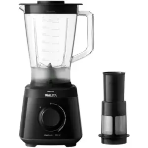 Liquidificador Philips Walita Daily Preto 700W 5 Velocidades com Filtro RI2113-90 Liquidificador Philips Walita Daily Preto 700W 5 Velocidades com Filtro RI2113-90
