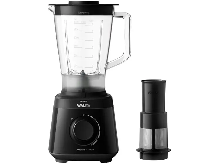 Liquidificador Philips Walita Daily Preto 700W 5 Velocidades com Filtro RI2113-90