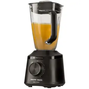 Liquidificador Philips Walita Série 3000 Preto 1000W 5 Velocidades com Pulsar HR2270 Liquidificador Philips Walita Série 3000 Preto 1000W 5 Velocidades com Pulsar HR2270