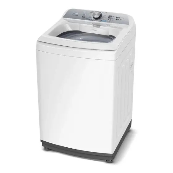 Lavadora de Roupas Midea 13 kg Sistema Ciclone Branca 220V MA500W13