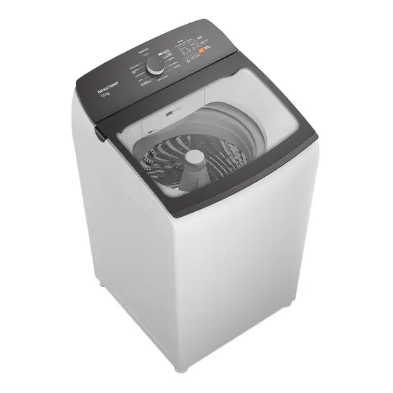 Lavadora de Roupas Automática Brastemp 13 kg Cesto Inox 12 Programas Modo Turbo BWK13
