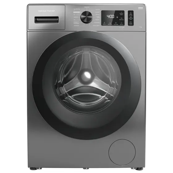 Lavadora de Roupas Brastemp 11 kg Super Remoção de Manchas Titanium BNF11AS