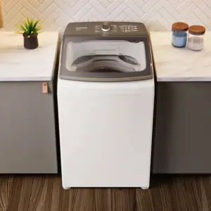 Lavadora de Roupas Brastemp Advanced 16 kg Ciclo Tira Manchas e Antialérgico Branca 110V BWK16AB Lavadora de Roupas Brastemp Advanced 16 kg Ciclo Tira Manchas e Antialérgico Branca 110V BWK16AB
