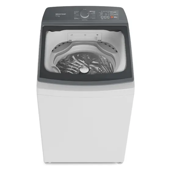 Lavadora de Roupas Brastemp Advanced 17 kg Ciclo Tira Manchas e Antibolinha Branca BWK17AB