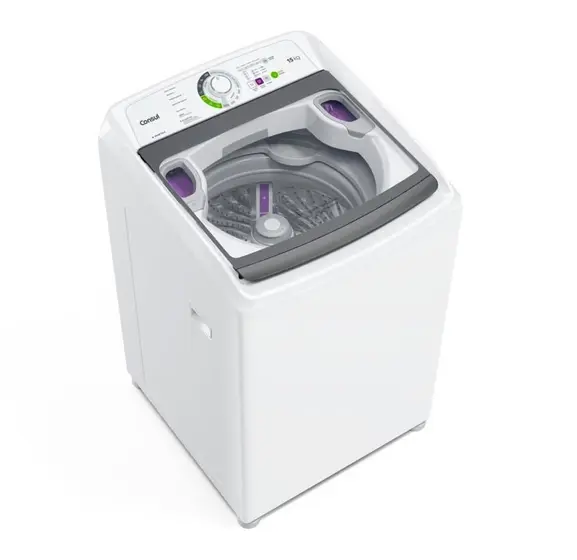 Lavadora de Roupas Consul 15 kg Lavagem Econômica e Ciclo Edredom Branca 110V CWH15AB