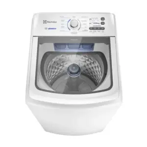 Lavadora de Roupas Electrolux Essential Care 13 kg Cesto Inox e Jet&Clean Branca LED13