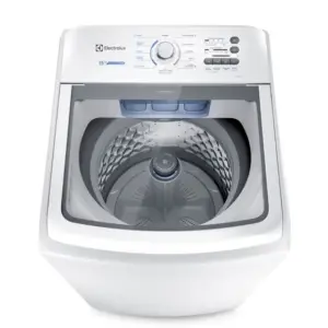 Lavadora de Roupas Electrolux Essential Care 15 kg Cesto Inox e Jet&Clean Branca LED15