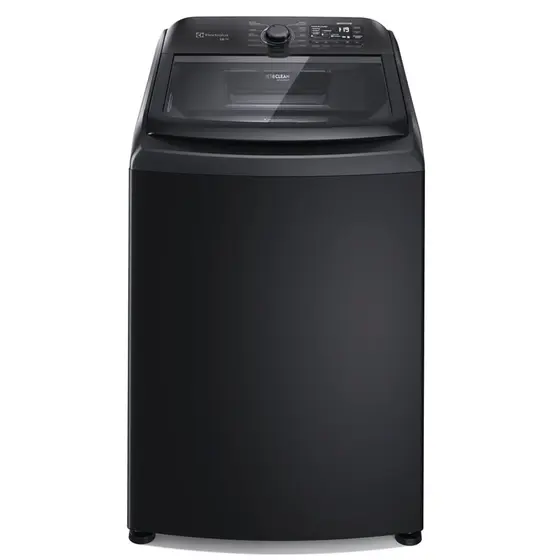 Lavadora de Roupas Electrolux Expert 18 kg Filtro Microplásticos Jatos Poderosos e Pet Pro Preta 220V LEB18