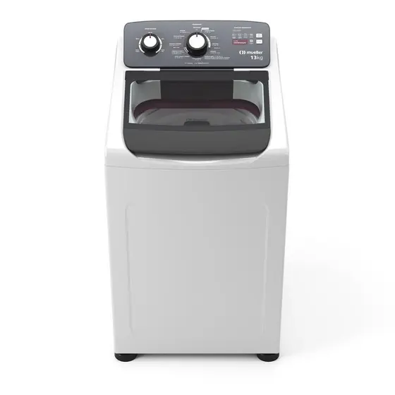 Lavadora de Roupas Automática Mueller 13 kg Ultracentrifugação e Ciclo Rápido Branca 127V MLA13