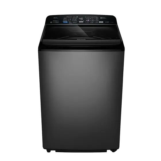 Lavadora de Roupas Panasonic Antibacteria AG 18 kg Titânio NA-F180P7T