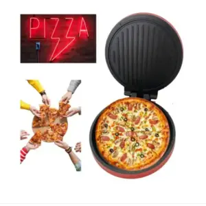 Máquina Grill Elétrico Marke para Pizza, Churrasco, Legumes e Omeletes 110V