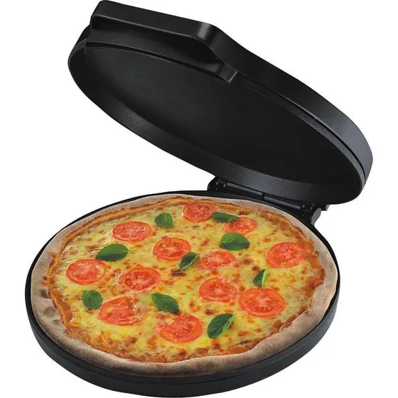 Máquina Panela Grill Elétrico para Pizza, Churrasco e Legumes