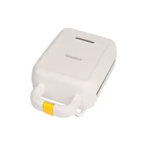 Mini Sanduicheira Gaabor Branca Antiaderente 600W 220V SM60M-WH01A Mini Sanduicheira Gaabor Branca Antiaderente 600W 220V SM60M-WH01A