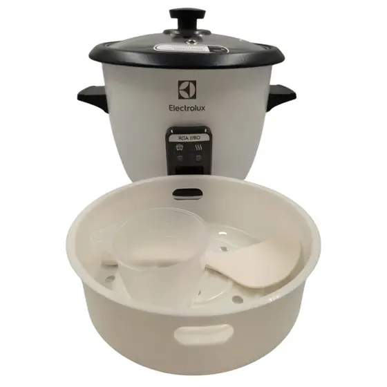 Panela de Arroz Elétrica Electrolux Efficient 7 Xícaras Off-White RCB50