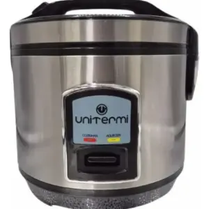 Panela de Arroz Elétrica Unitermi 6 Xícaras Inox 220V