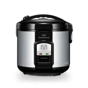 Panela de Arroz Elétrica Multilaser 10 Xícaras 700W Inox com Bandeja de Vapor 220V GO006 Panela de Arroz Elétrica Multilaser 10 Xícaras 700W Inox com Bandeja de Vapor 220V GO006