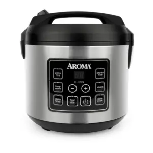 Panela de Arroz Elétrica Aroma Housewares 20 Xícaras 4.7L ARC-150SB Panela de Arroz Elétrica Aroma Housewares 20 Xícaras 4.7L ARC-150SB