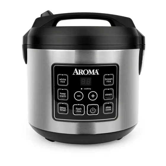 Panela de Arroz Elétrica Aroma Housewares 20 Xícaras 4.7L ARC-150SB
