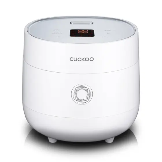 Panela de Arroz Elétrica Cuckoo 1.4L com 10 Menus e Display LCD CR-0375FW