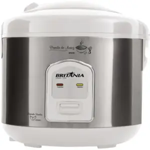 Panela de Arroz Elétrica Britânia 5 Xícaras 400W 220V BPA5BI Panela de Arroz Elétrica Britânia 5 Xícaras 400W 220V BPA5BI