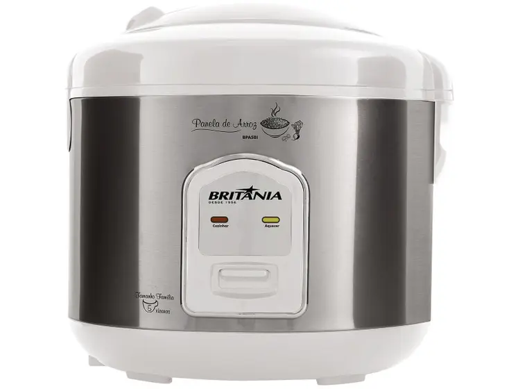 Panela de Arroz Elétrica Britânia 5 Xícaras 400W 220V BPA5BI