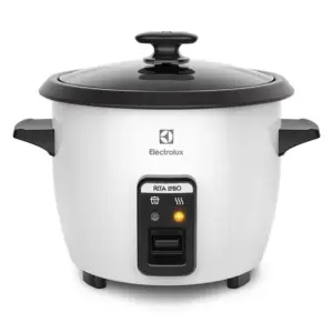 Panela de Arroz Elétrica Electrolux Efficient por Rita Lobo 7 Xícaras 1.3L Branca RCB50