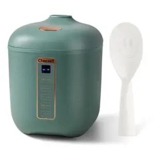 Panela de Arroz Elétrica Mini CHACEEF 1.2L Portátil Antiaderente