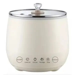 Panela de Arroz Elétrica 1.8L Cerâmica para Sopas e Caldos 110V Panela de Arroz Elétrica 1.8L Cerâmica para Sopas e Caldos 110V
