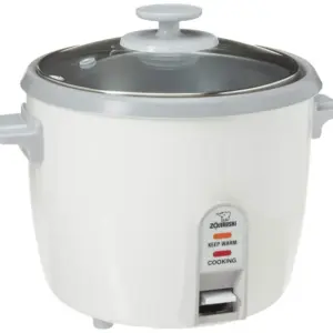 Panela de Arroz Elétrica Zojirushi 6 Xícaras 1.5L 500W Aço Inoxidável